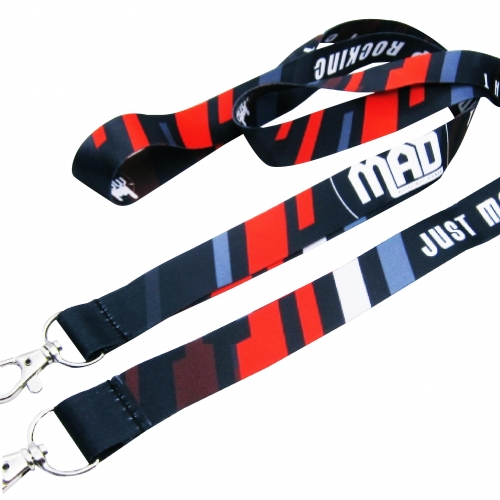 Lanyards Neck Strap - Sublimation White Blank Strap with Clip