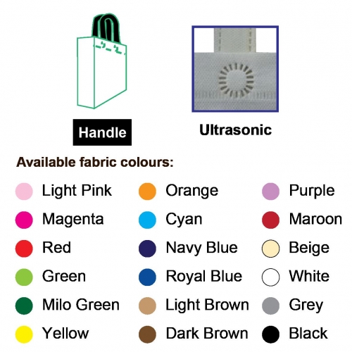 NH03A Heat Press Non Woven Bag A4